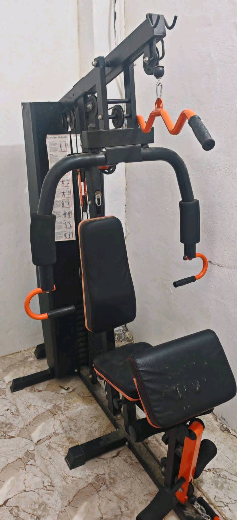 السلام عليكم
جهاز ملتي جيم تمارين عديدة . مستخدم
  سعر البيع 350الف قفل
عنوان الجهاز موصل ***********