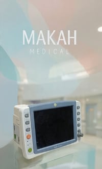 مونيتور • شاشة طبية • جهاز طبي • DASH2500 • MAKAH MEDICAL • ECG • SPO2...