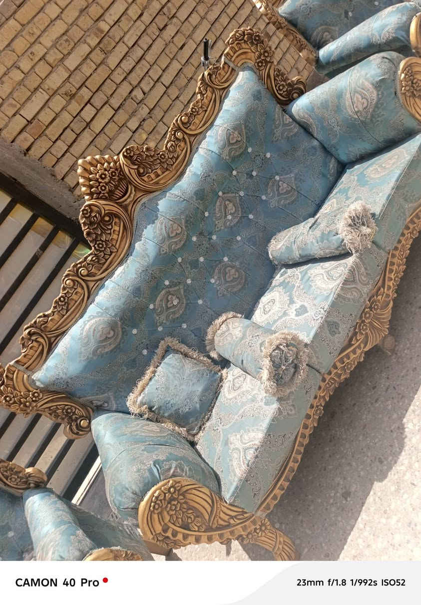 ***********
تخم. ملكي رئاسي إيراني نظيف جدا ١٠ نفرات مع كوشاتة أي ضرار مابيه حيل نظيف جدا الإسفنج مالته مميز ضغط وخشب قوي واكو توصيل الي باب بيتك عدنه توصيل
