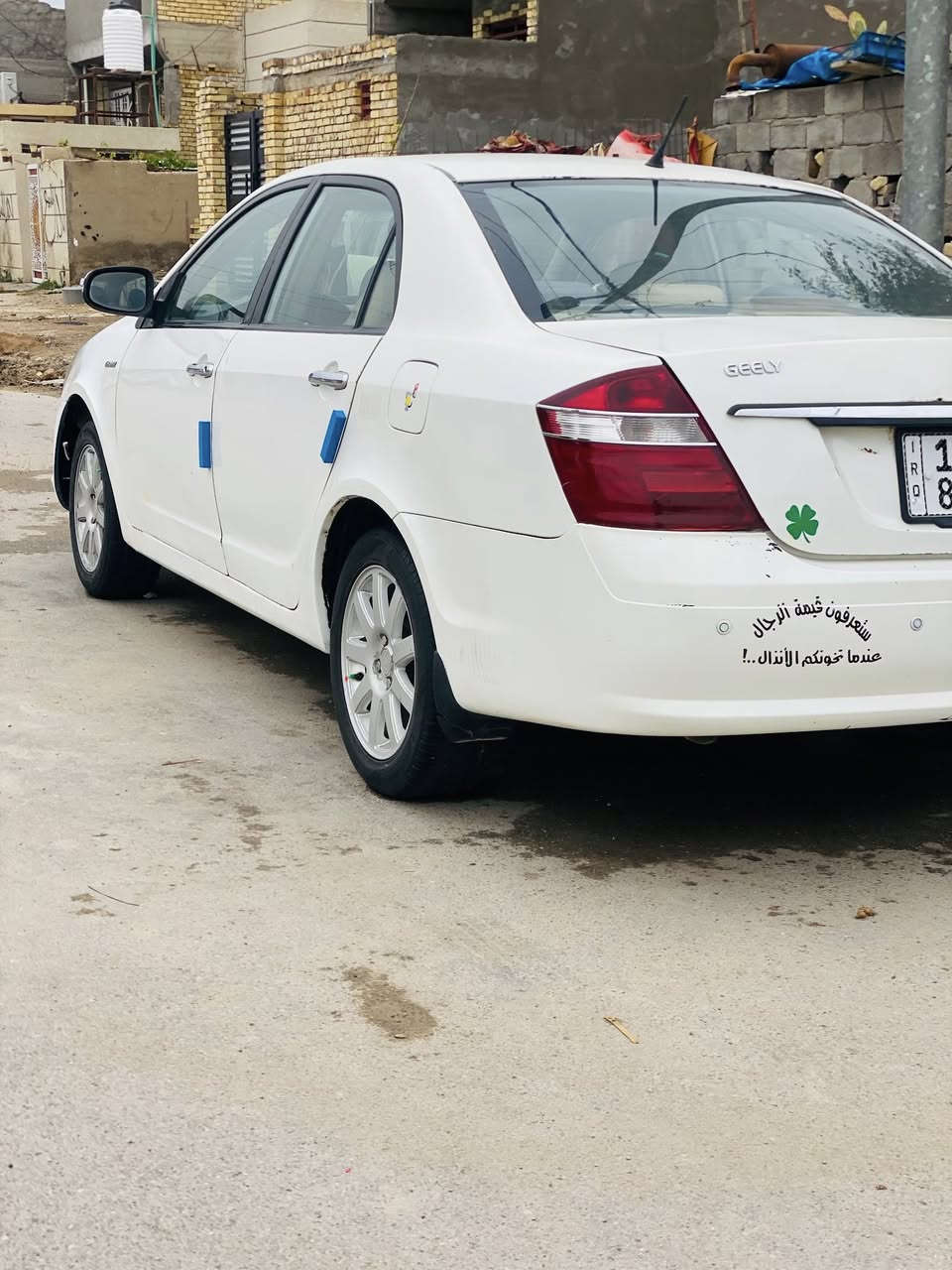 سلام عليكم سياره للبيع جيلي 2013 بسمي تحويل ثاني يوم كير مكينه كفاله السعر خاص المكان واسط النعمانيه الرقم ***********
