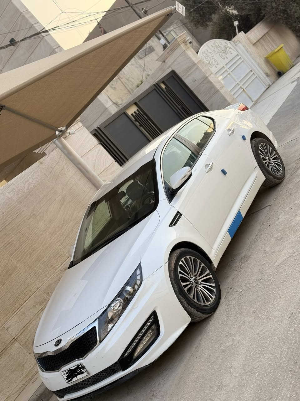 اوبتما موديل 2013 رقم بغداد باسمي
محرك 2400 تبريد قطعتين بصمه تحكمات جهتين 
حساس امامي خلفي فول مواصفات عدا البنراما 
بيها صبغ قطعه السعر 123 وبيها مجال 
***********
