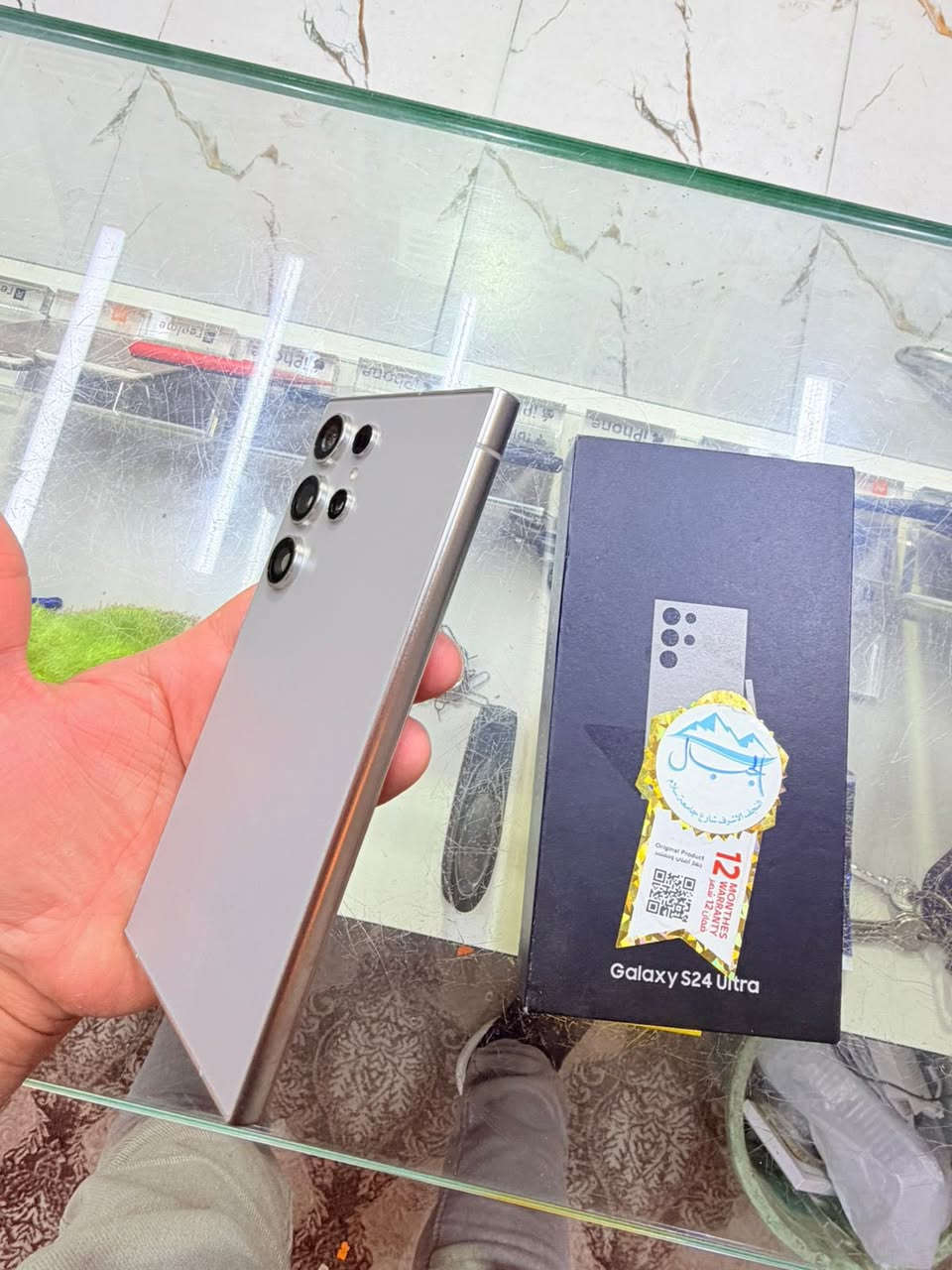 سامسونج اس 24 الترا ذاكرة 512
خطين دبل مستخدم قليل مكفول 
نظافته ١٠٠/١٠٠  وملحقاته كاملة 
((( اكتب تم ويجيك السعر 🔥)))
وشعندك للبيع او مرواس او تشتري كلشي نستقبل راسلني عالخاص عنواني النجف 
*********** رقمي هذا للاستفسار
