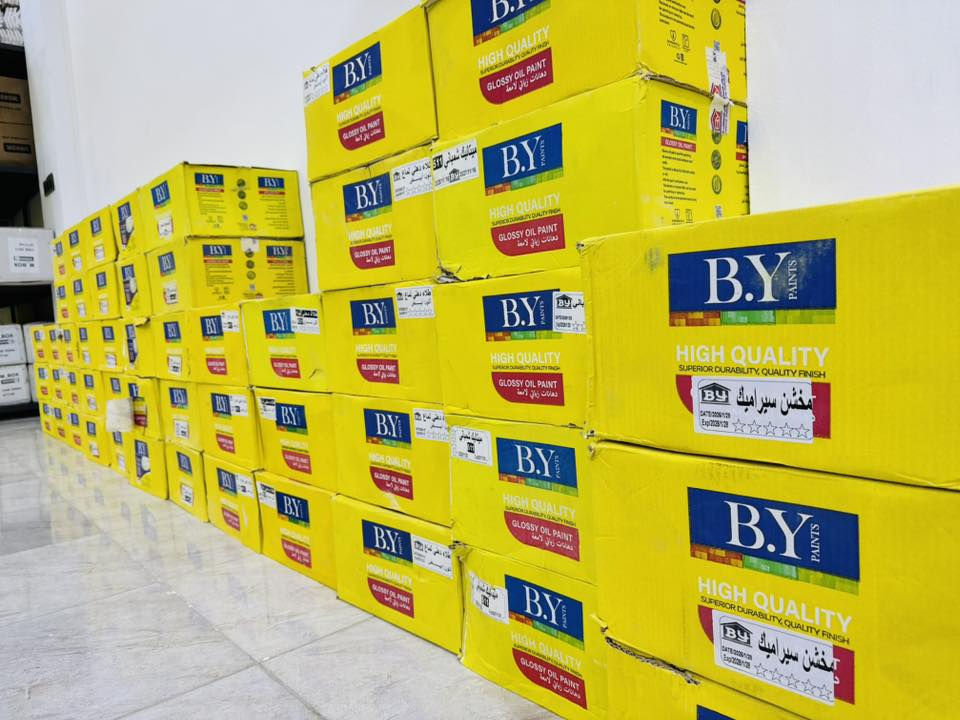 بسم الله الرحمن الرحيم 

( وَقَل اعْمَلُوا فَسَيَرَى اللَّهُ عَمَلَكُمْ وَرَسُولُهُ وَالْمُؤْمِنُونَ )صدق الله العظيم 

نعلن على بركة اللّٰه عن افتتاح فرعنا الجديد شركة بي شركة بي واي للدهانات الديكورية نضع بين  أيديكم خبره عاليه في عالم الأصباغ والديكور  جعلها الله فاتحة خير علينا وعلى زبائننا الكرام  عنوان الشركة: 

الانبار- الرمادي -شارع 60 -قرب مستشفى الرازي -مجاور شركة الجزيره 

للاستفسار الاتصال على 📱***********
