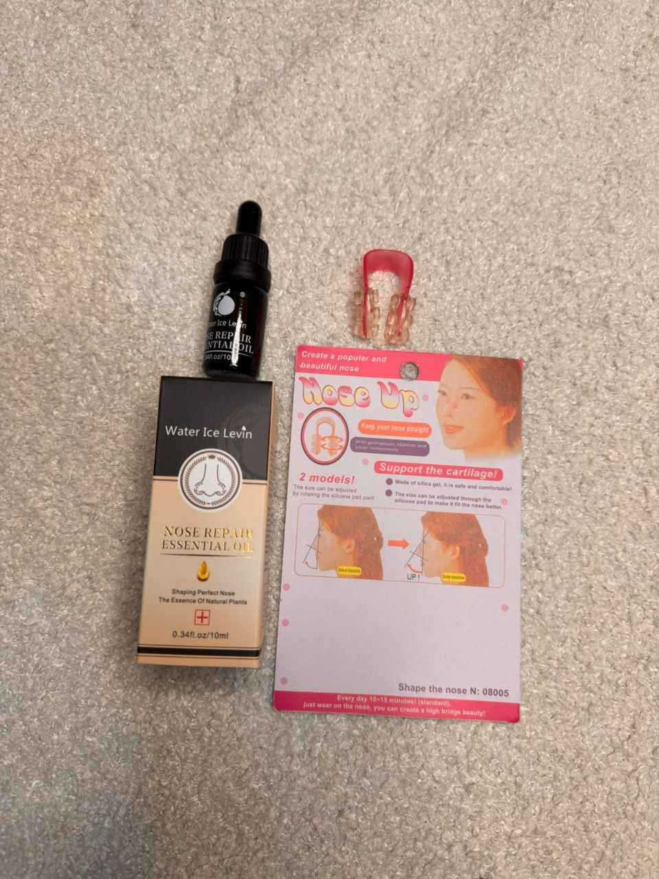 قطرات تصغير الأنف مع التقويم 👃✨
بعد ماكو داعي لعمليات التجميل 🤎
سيروم عشبي يساعد على تنحيف وتصغير مقدمة الأنف

 استخدام منزلي سهل مع مساج خفيف
يعمل على الغضاريف والدهون (مو العظم)
الحجم: 10 مل
السعر ١٥ الشطره, ذي قار


**إذا كنت صاحب هذا الإعلان وتريد حذفه لأي سبب، رجاءا أرسل رسالة إلى الدعم الفني**