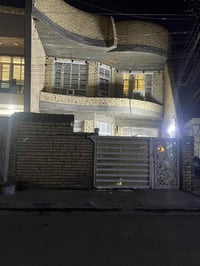 دار ١١٨ مترللبيع حي الجهاد ديوان المخابرات بناء حديث واجهة ٦متر صالة و...