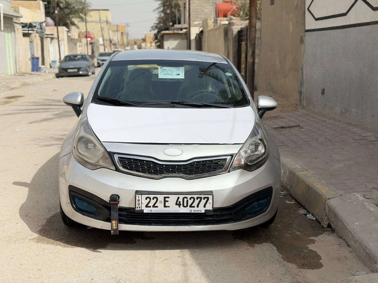 السلام عليكم
كيا ريو 2016 امريكي بدون ايرباك حادثه فقط دعامية امامية وهنا بلعراق بيها صبغ جاملغ خلفي وحافة باب الصدر فقط السيارة نضيفة وجديدة بمعنى الكلمة رقم اربيل دولي تريد تحويل تريد وكالة
مواصفاته شاشة كبيرة كامرة ويلكب +تخم تاير جديد تحكم استيرن جهتين وباقي مواصفات
مكاني كربلاء المقدسة
                              السعر ٩٥وبيها مجال
0780339335.


**إذا كنت صاحب هذا الإعلان وتريد حذفه لأي سبب، رجاءا أرسل رسالة إلى الدعم الفني**