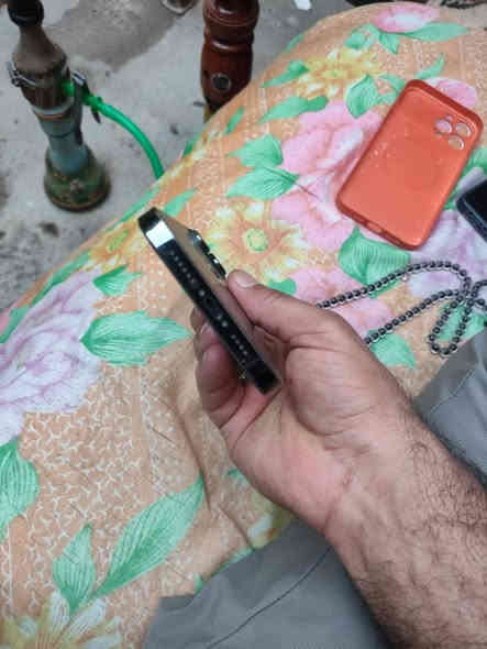 ايفون 13  برو ماكس وتر برو جهاز نضيف كلش نضافة99% ذاكرة256 بطارية75 بلادية سعر 700 بي مجال 
رقم:***********
