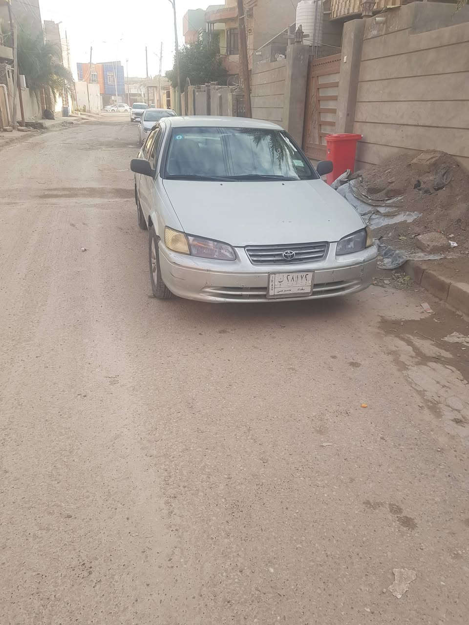 كامري ٢٠٠١
لون سلفر 
محرك ٢٢٠٠ابو الكف
كير ممتاز قبل شهرين مبدل فلتر وزيت جديد
يحتاجلها صدر خلفي فقط 
تايرات امامية جيدة 
الخلفية تحتاج تبديل 
السنوية بال٢٦ تنتهي  بإسمي السعر ٧٢ بيها مجال بسيط صلاح الدين / سامراء  ***********
