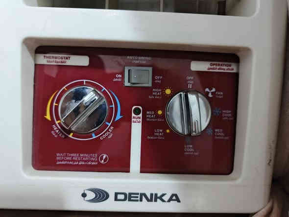 عرض خاص 💯💯💯💯💯💯
مكيف Denka Plasma Plus 
بسعر 350 وبيه مجال 

المواصفات 

2 طن 

تدفئة المروحة تبريد

شرط الفحص 

للاستفسار الاتصال على الرقم *********** 
او مراسلة خاص المكان كربلاء الحر
