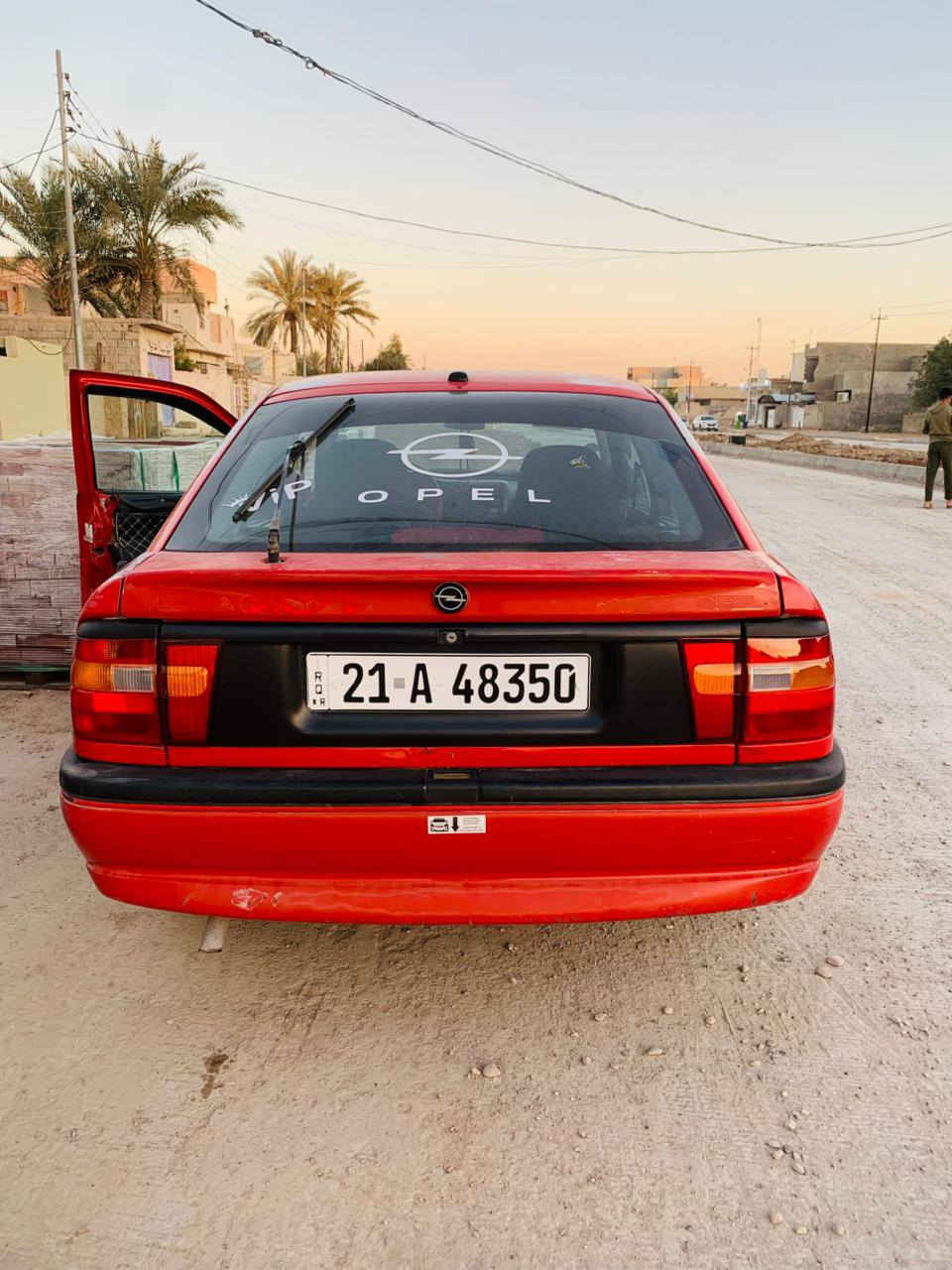 السلام عليكم اوبل فكتره موديل 1993بس محدث1995 سياره فول اوبشن رقم سليمانيه بسمي صدر خلفي امامي تخم تاير جديد  سياره لوك للبيع السعر 45 وبيهه مجال ويرهم ماروس مارسدس دب  مكاني ديالى الخالص للستفسار على رقم ***********
