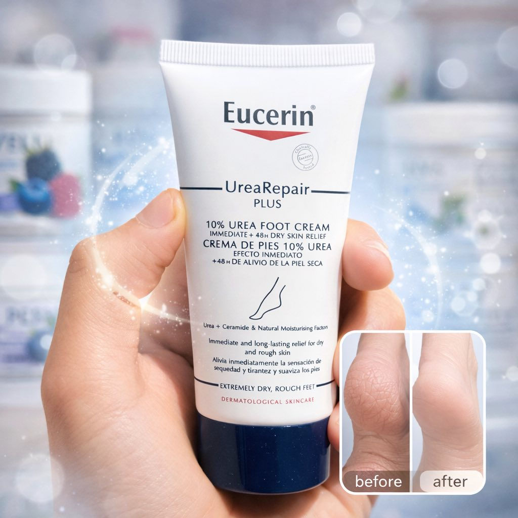 ✨ عناية كاملة للبشرة والقدمين ✨
منتجات كوزمتك مختارة تعطي نتيجة واضحة وجودة عالية.

🦶 Heel Balm
لعلاج تشققات الكعب وترطيب القدمين.
💰 السعر: 5 آلاف

🦶 Eucerin UreaRepair
ترطيب عميق للقدم الجافة جدًا وتقليل التشققات.
💰 السعر: 5 آلاف

💄 Fit Me DD Cream
تغطية خفيفة ومظهر مات طبيعي للبشرة الدهنية.
💰 السعر: 10 آلاف

💄 Diamond Beauty DD Cream
تغطية ناعمة مع حماية من الشمس SPF28.
💰 السعر: 10 آلاف


**إذا كنت صاحب هذا الإعلان وتريد حذفه لأي سبب، رجاءا أرسل رسالة إلى الدعم الفني**
