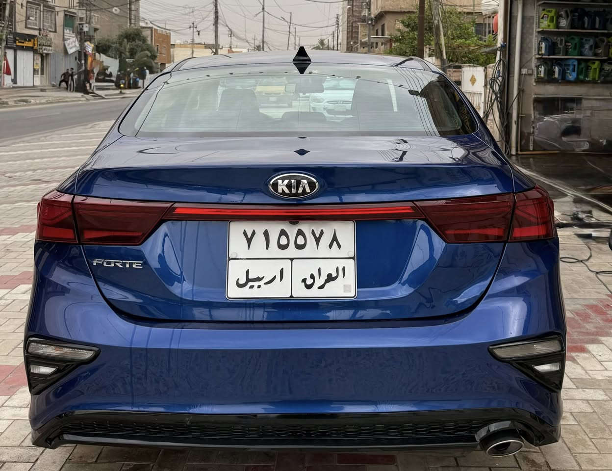kia forte
كيا فورتي 2021 
اللون ازرك
محرك مكفول
كير cvt ممفتوح على وضع الشركة
ماشية 74 الف ميل
حادثهة جانبي بدون تكمة
بيهة طخة  صغيرة بالدوسة نفس مكان الحادث 
رقم اربيل
السعر ١٢٥ 
مكان السيارة المنصور 
***********
