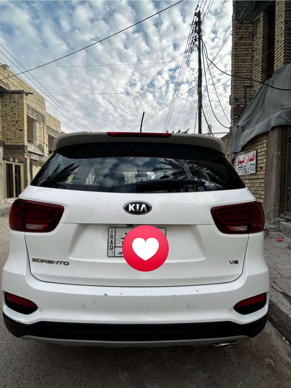 كيا سورنتو2019خليجي
السلام عليكم 
كيا سورنتو 
موديل2019
وارد خليجي كلين 
ماشيه 100الف كم
مواصفات
مثبت سرعه 
تحكم ستيرن جهتين 
ثلاث انضمه قياده 
كشنات جلد
ثلاث قطع تبريد 
اشاير بلمري 
نضام ترحيب 
السعر 260وبيها مجال
المكان بغداد 
رقم الهاتف 

‭٠٧٧٤ ٧٠٧ ٨٨٥٩‬
