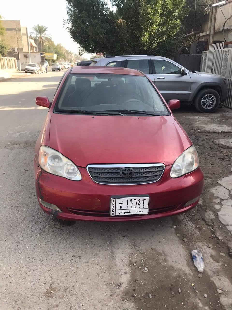 كورلا نحله 2008بدون حادث قطعتين صبغ ***********
