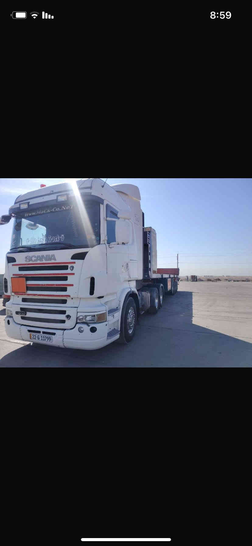 سلام عليكم سكانيا 2008 مكينه R500
عرجه بدون كلج رقم اربيل بسنويه قلابي
مجموعه جوبلس كفاله عامه تخم تاير حالين ورها هاي العربانه السعر 490 وبيه مجال استفسارسلام عليكم سكانيا 2008 مكينه R500
عرجه بدون كلج رقم اربيل بسنويه قلابي
مجموعه جوبلس كفاله عامه تخم تاير حالين ورها هاي العربانه السعر 490 وبيه مجال استفسار (*********** مكان السياره بصره اني مكلف بل نشر 
واتس مفتوح 
واتس مفتوح
