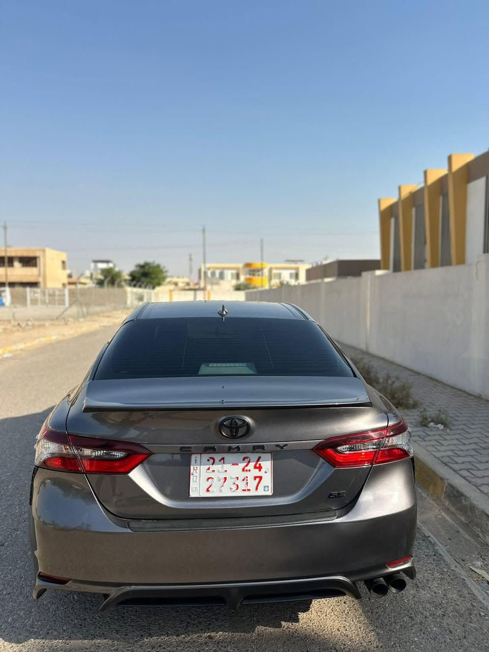 تيوتا كامري 2023  مرقمه سليمانيه جاهز  185 سعر

( SE )الفئة 

اللون مميز

        الحادث 

جاملغ خلفي جهة سكن تعديل  

 وجاملغ امامي سكن 
مع تعديل باب كما موضح بصور 

ايرباكات راجع سستم

للأستفسار : ***********

واتساب او ماسنجر ..
