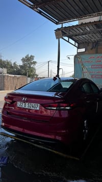 النترا 2017 امريكي احمر حادث ٣ قطع جاملغين مبدل وبنيد وبيها بارد  موصف...