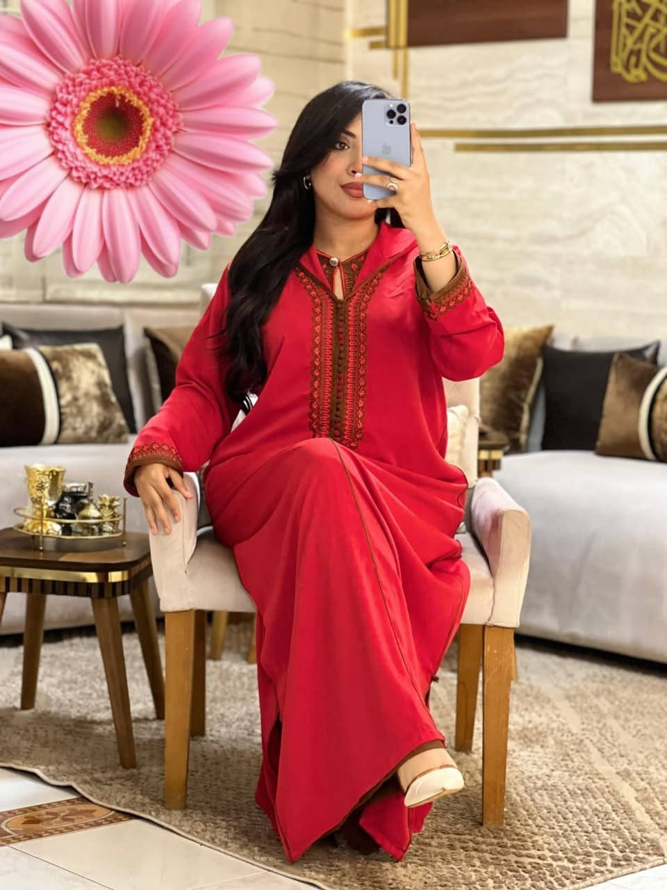 🔥 *جلابة مغربية أصيلة للبيع!*

💃🏻 جلابة مغربية تقليدية، مصنوعة من أجود الأقمشة، مناسبة للمناسبات والأعياد.
- *المقاس:* جميع المقاسات متوفرة
- *التوصيل:* مجاني 🚚

للحجز أو الاستفسار، اتصلوا بنا على: [الرقم الخاص بكم]

#جلابة_مغربية #أصيل #للبيع


**إذا كنت صاحب هذا الإعلان وتريد حذفه لأي سبب، رجاءا أرسل رسالة إلى الدعم الفني**