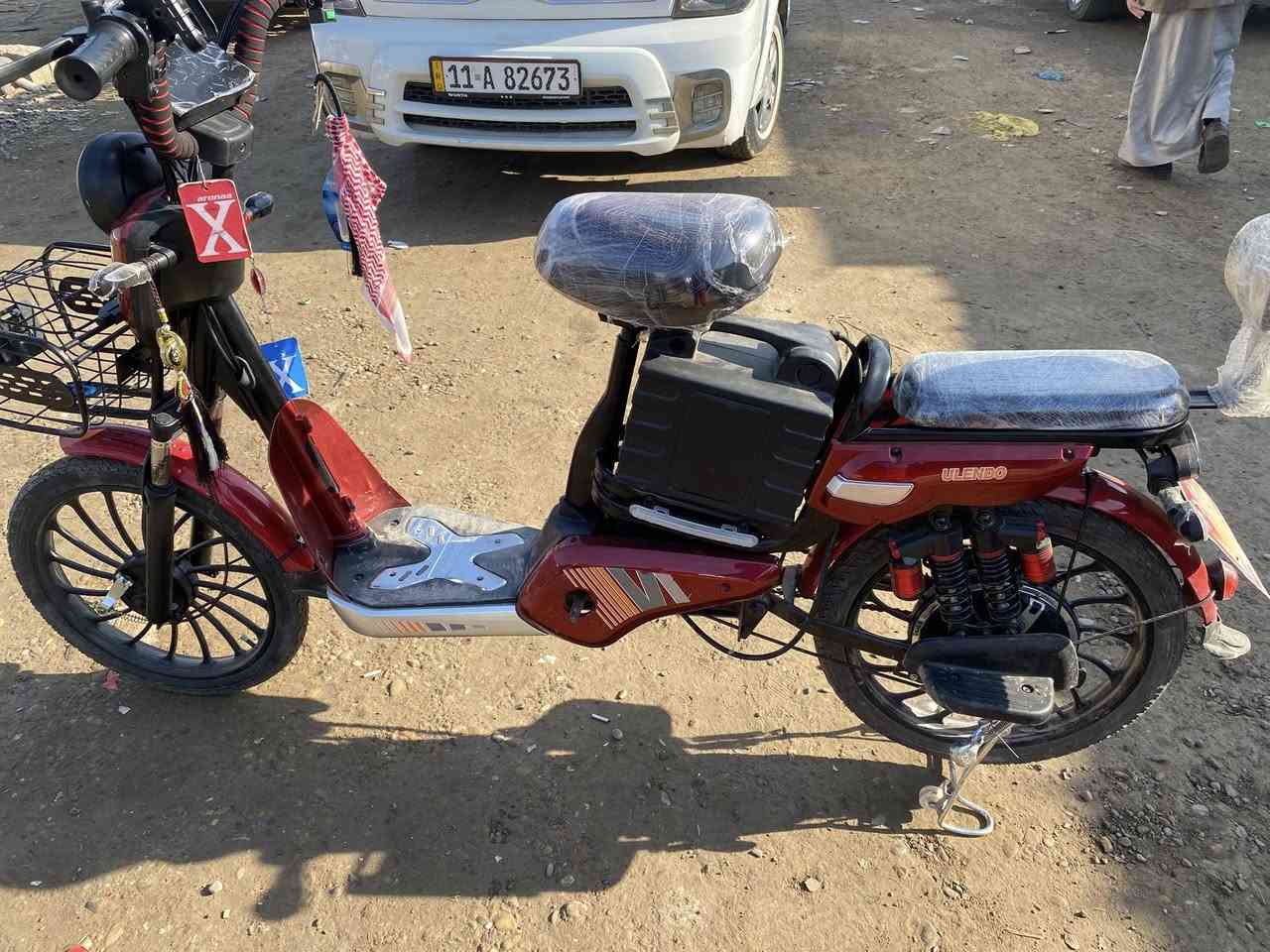 إسلام عليكم دراجة شحن  البيع بطاريات 4 اسويج و بصمه وكرت التشغيل والسعر و 600 وبيه مجال الرقم 
*********** 
المكان تاجي قريت عواد
