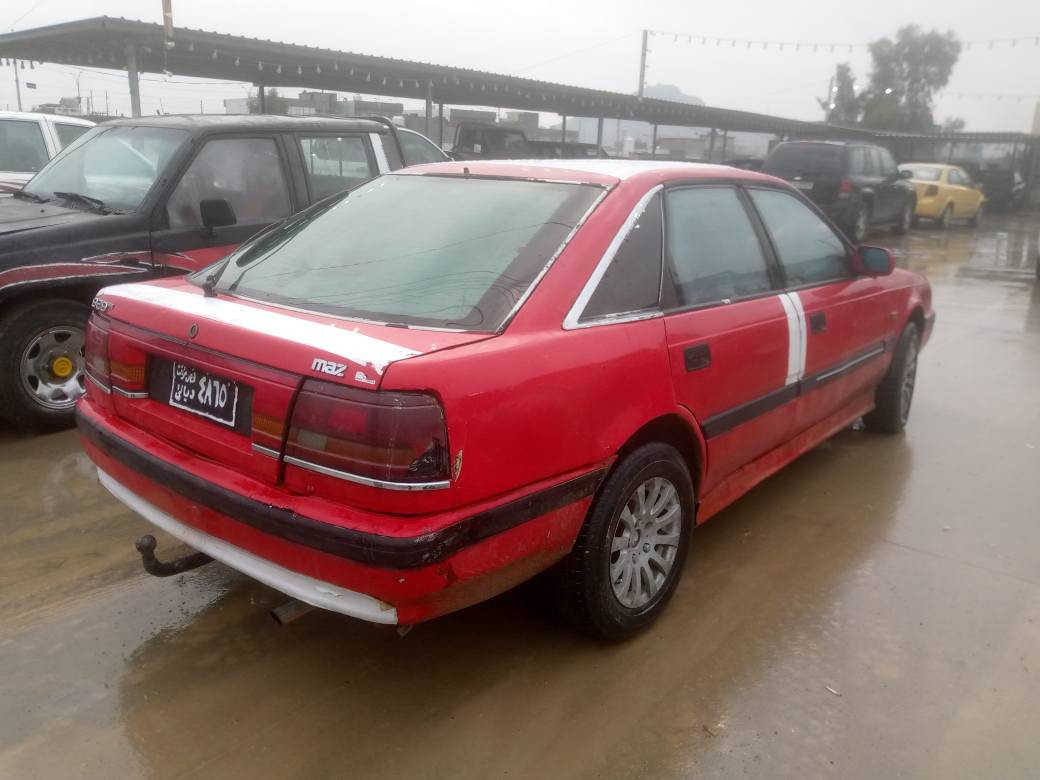 مازدا مۆدێل 1991 ئاڕمی سۆران  مەکینەی هەشت و بەخ مەکینەو گێڕی بەشەرت گەرمی و کارەبای مزبوتە موسو بڕاوەو وەرگەڕاو بەشەرت بێشی دەعمی نیە سعری 14گەڵاو کەمێک مجال 
***********
شوێن سیدسادق السليمانية, العراق
