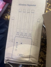 مقوي واي فاي • ٤ هوائيات • برمجة بثواني