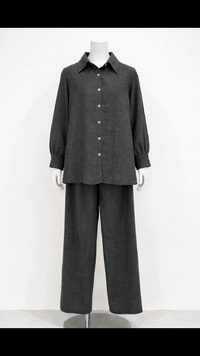 سوت كتان لون رصاصي حسب طلب الزبون لطلب والاستفسار مراسلة الصفحه او واتساب ***********
