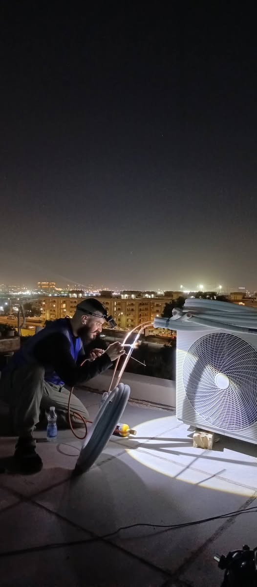 🟨الورشة الهندسية الموقعية 🟨
تنصيب 🟣صيانة🟣شحن غاز🟣 قطع غيار ⚙️💯
🟪بيع السبالت والمكيفات 🟪
✳️معالجة جميع الاعطال ✳️👨🏻‍🔧👨🏻‍🔧👨🏻‍🔧🛻🛻🏠🌎
للطلب اتصال:: ***********☎️+ واتساب 
🟨عمل داخل منطقة الشعب ومناطق بغداد كافة 🌎🏠
🟨استخدام قطع غيار اصلية لضمان جودة وكفاءة ☑️
🟫لتزامنا بالمواعيد وتقديم خدمة سريعة وموثوقة 🟫
نعمل الاجمل والافضل لخدمة الزبون ✳️☑️
