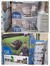 روبوت مكنسة • روبوت جزّازة • B-Grade غير مفحوص