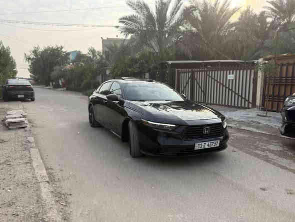 ‏Honda Accord Hybrid 2024 Sport
موديل :- 2024

الون :- اسود 

قوة المحرك :- 2.0 Hybrid

عداد المسافات :- 29 الف كيلو وليس ميل !

مواصفات السيارة :-sport 

الضرر : قطعتين بنيد والباب خلف السائق وصور الحادث والسونار مرفق مع المنشور 

♦️ شاشة نفكيشن 

♦️ تشغيل عن بعد 

♦️ تحكم سرعة 

♦️ بصمة تشغيل 

♦️ دخول ذكي 

♦️ لايت زنون 

♦️ رادار امامي 

♦️ رادار تحديد مسار 

♦️ كامرا خلفية 

♦️ فتحة سقف 

♦️ حساسات 360 درجة 

♦️ اوتو بارك 

♦️ هاند بريك بصمة 

♦️ درايف مود 

♦️ مثبت سرعة 

♦️ حساس مسافة امان 

♦️ اوامر صوتية 

♦️ مقاعد كهربائية 

♦️مقاعد جلد 

♦️المقاعد الأمامية تدفئة 

♦️ مرايات كهربائية 

♦️نظام النقطة العمياء 
 السعر ١٩٨ ورقة وبيها مجال بسيط 
السياره مرقمه بغداد جاهزه 

مكان السياره بغداد الدورة 

للاستفسار  ***********
