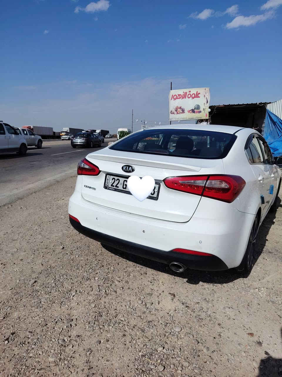 سلام عليكم سيراتو لون ابيض موديل 2016سيارة كامله موصفات عدا البصمة مكان سياره بغداد رقم سياره اربيل سنويه جديد رقم النكليزي هزه جديد  سياره مال جناي رقم الهاتف ***********
