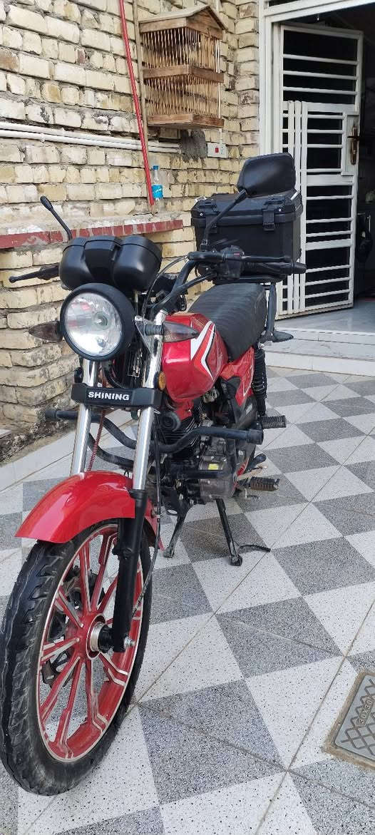 دراجه شاينك خمس تبديلات دهن ٢٠٢٣طالعه ب٢٠٢٥ اوراق سكنر كلها جديده ماناقصه برغي سعرها قفل ٨٥٠الف شراي اتصل ***********
