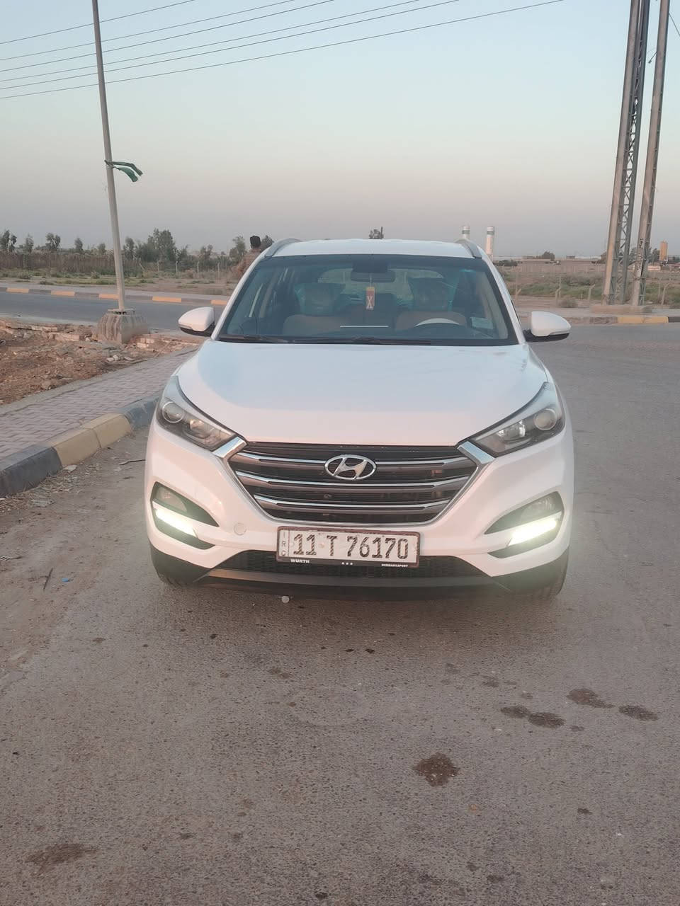 توسان 2018 خليجيه رقم بغداد بأسمي
كير محرك حداديه تخم تاير تبريد كفاله
سياره بيه صبغ مكانات
سيارة جديدة ماتصرف عليه الف دينار
مواصفات مري شفط حساسات خلفيه
كامره دواره محرك دوش ماشيه 108
معروضه ب138
 وبيه مجال مكاني واسط الزبيديه ***********
