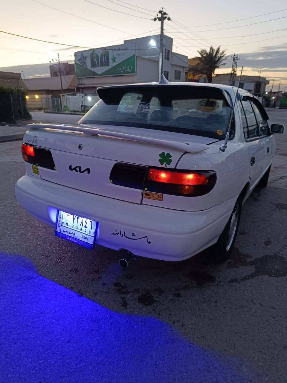 سلام عليكم كيا سيفيا موديل 96♡
رقم بغداد مشروع وطني ........
سنويه لل 26 تحويل ثاني يوم...
كير عادي كير ومكينه مكفولات...
السياره احلا من الصور جاهزه..
تخم تاير صدر أمامي خلفي جديد..
تخم ويل كب مجلي 
السياره مصبوغه حزام الجمالي...
كهربائيات كلها شغاله جاهزه..
تجي شوف بعينك ....
مكاني بغداد ابو غريب خان ضاري..  
مامتاوجد عل نت.......السعر 43وبيها مجال......................................
 رقمي*********** اثير***********
