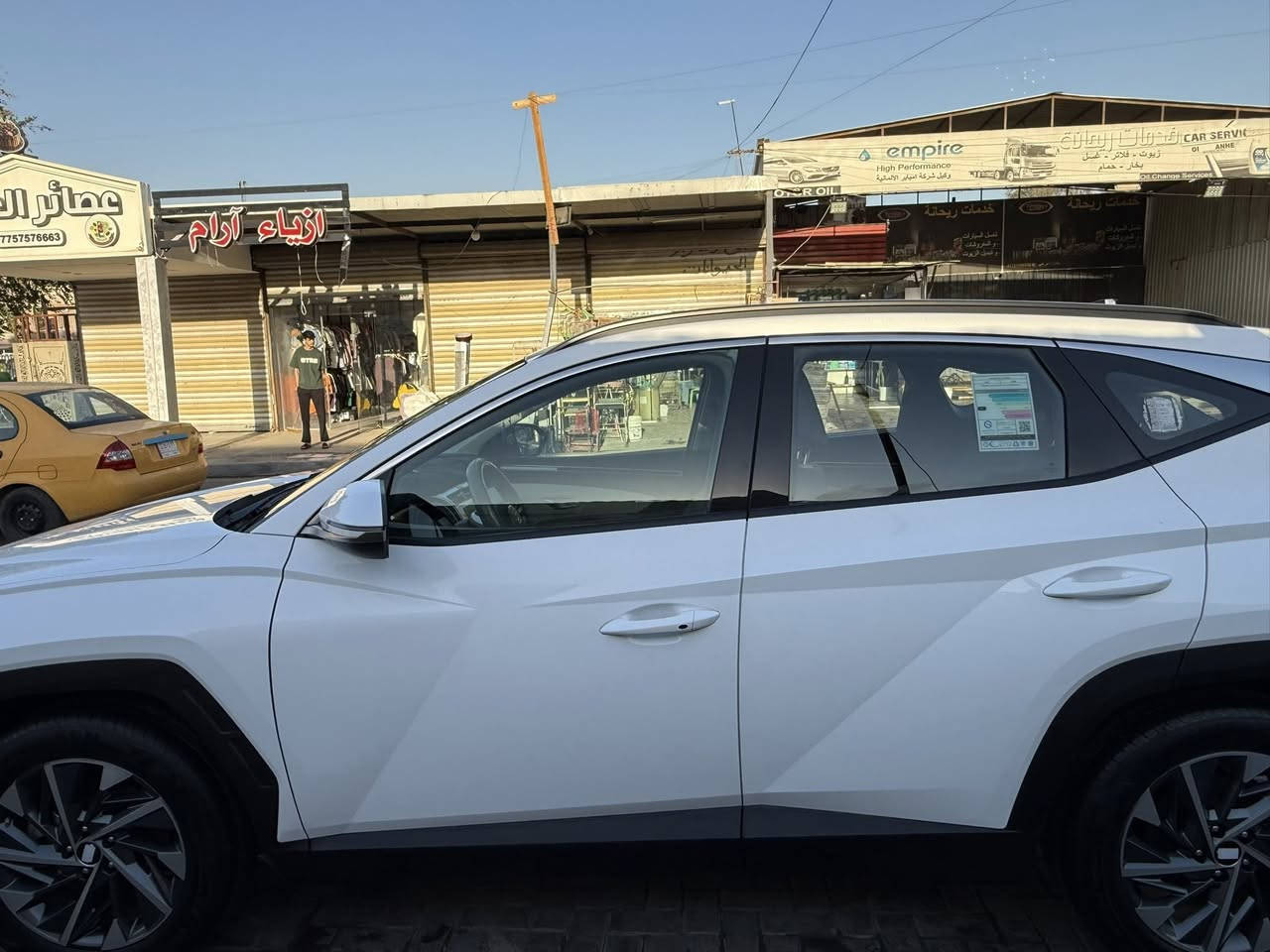 هيونداي توسان 2024 خليجي
رقم إنكليزي بغداد بإسمي 
بيهه بارد بس مكانين موضع بل صور 
ماشية 32 ألف
محرك 2000
بصمة تشغيل
شاشة ديجيتال
مقاعد كهربائية
مري شفط بإشارة
حساسات أمامية وخلفية
كروز، أوتو هولد، نزول منحدرات
نظام ABS، مانع تزحلق
شحن وايرلس، بلوتوث، USB

الـــــــــــــسعر : 215

الرقم : ***********
