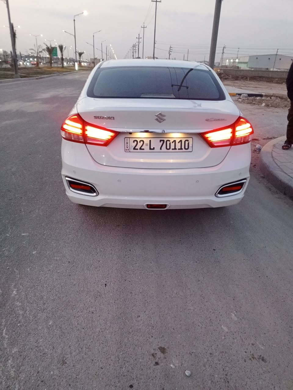 السلام عليكم ساسوكي سايز موديل 23 بصره ابو الخصيب بهدرية كفاله عامه سياره رقم اربيل وكاله
سعر 118 وبيها مجال للاستفسار عن الرقم الموجود 
***********
