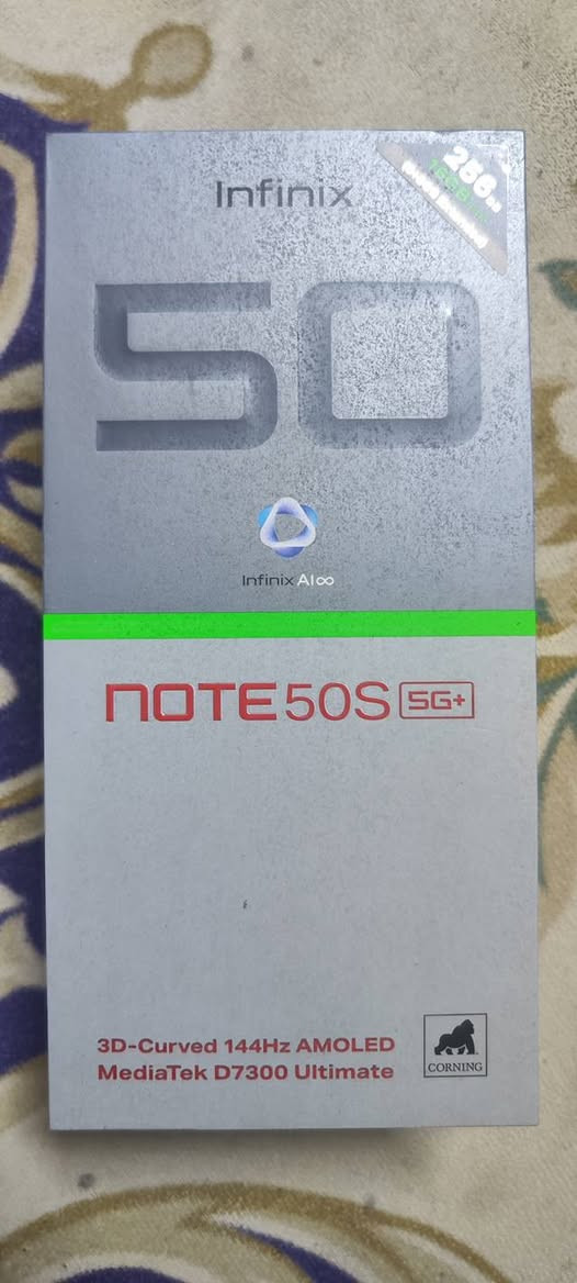 السلام عليكم
نوت 50 s
جهاز نحيف 
ذاكره256/16
جهاز نضيف جدا
كامل ملحقاتها 
سعر 300وبي مجال
رقم ***********
مكاني بغداد قرب مرور تاجيات
