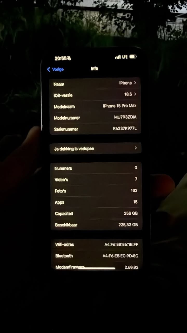 آيفون 15 برو ماكس نسخه اوربا مكفول كفاله عامه بطاريه 83 السعر 975 الف ذاكره 265 
عنوان حله


**إذا كنت صاحب هذا الإعلان وتريد حذفه لأي سبب، رجاءا أرسل رسالة إلى الدعم الفني**