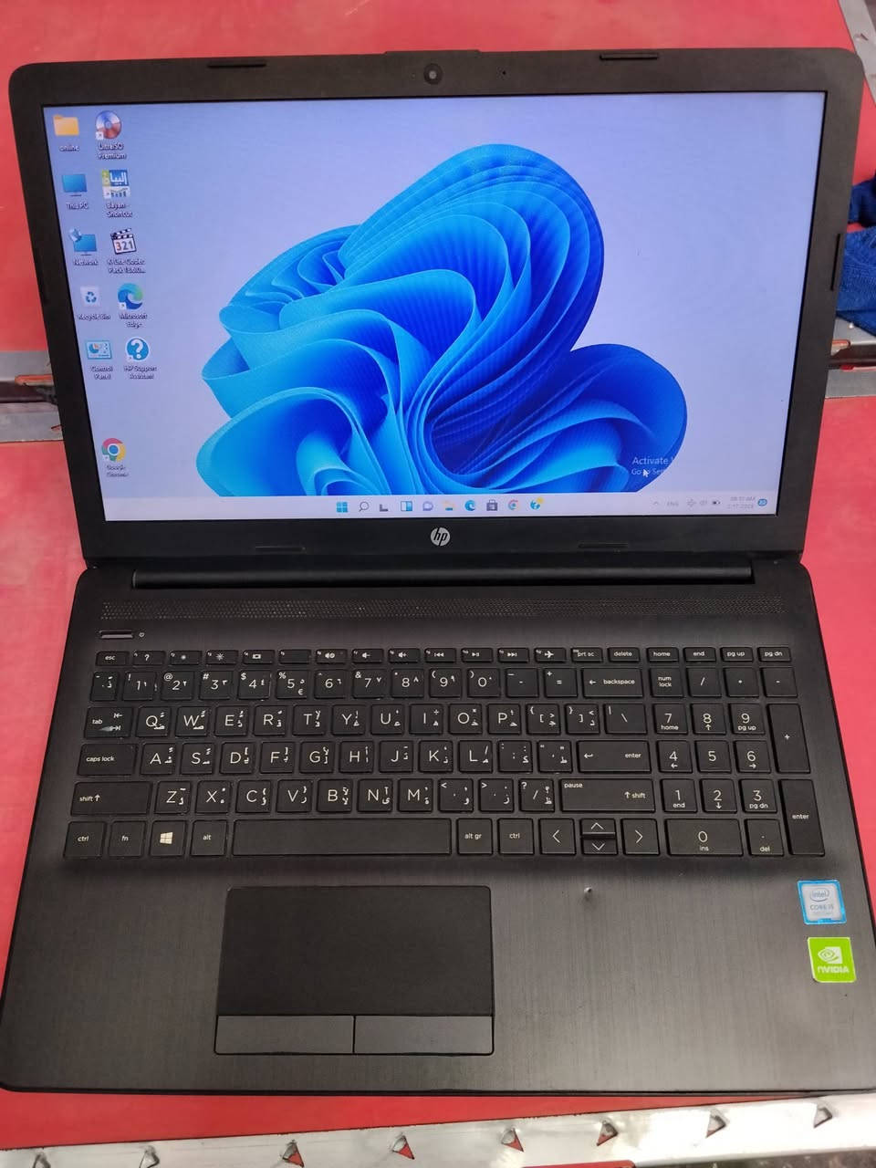 ✅ الموديل: HP Laptop 15-da1xxx✅ المعالج: Intel Core i5-8265U (الجيل الثامن) سرعة 1.6GHz✅ الرام: 4GB✅ التخزين: SSD سعة 256GB (سريع)✅ كرت الشاشة:

Intel UHD Graphics

NVIDIA GeForce (منفصل)

 حالة الجهاز: سريع بالاستخدام اليومي والتصفح والبرامج.

📍 السعر:250 الف📞 للتواصل: ***********
