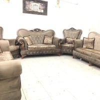 قنفات رئاسي خشب اصلي تكمه باب اول اخو جديد فول نضافه السعر ٧٥٠ وبي مجا...