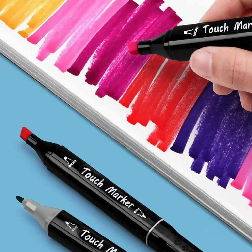 🖍مجموعة أقلام ماركر الفنية الشهيرة Touch 36pcs ✏️✏️

🖍حقيبة متكونةمن 36 قلم ألوان مختلفة ، أقلام تلوين ، رسم تخطيطي ، ألوان للأطفال والكبار ، رسومات تخطيطية ، خط ، ألوان فنية 🌈

🖍أقلام تحديد مزدوجة الجهات ، متعة مضاعفة : رؤوس مزدوجة سميكة ودقيقة لتمييز دقيق وتسطير للرسم بخطوط رفيعة وسميكة. تتيح لك إبتكار أنماط ورسومات متنوعة بسهولة 🌈

🖍36 لونًا نابضًا بالحياة: قوس قزح في متناول يديك - اختر من بين 36 لونًا رائعًا وأضفِ الحيوية على أفكارك. سواءً كان كتاب تلوين أو تحفة فنية قيد التنفيذ سيتألق عملك الفني مع أقلام التحديد هذه🌈 

🖍الأصلي نوعية ممتازة درجى أولى مثالية 💯💯

السعر ١٣ الاف

🚘يوجد خدمة توصيل لجميع محافظات العراق ٤ الاف🚘


**إذا كنت صاحب هذا الإعلان وتريد حذفه لأي سبب، رجاءا أرسل رسالة إلى الدعم الفني**