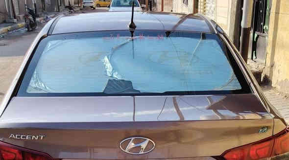 السلام عليكم اكسنت للبيع خليجي موديل 2019 محرك 1600 تحكم جهتين شاشه بلاجكتور مكفوله وجديده  تبريد قطعتين امامي وخلفي مداور ثاني يوم السعر 125 نقد الاتصال الرقم  *********** السعر ١٢٥ وبيجال السماوا
