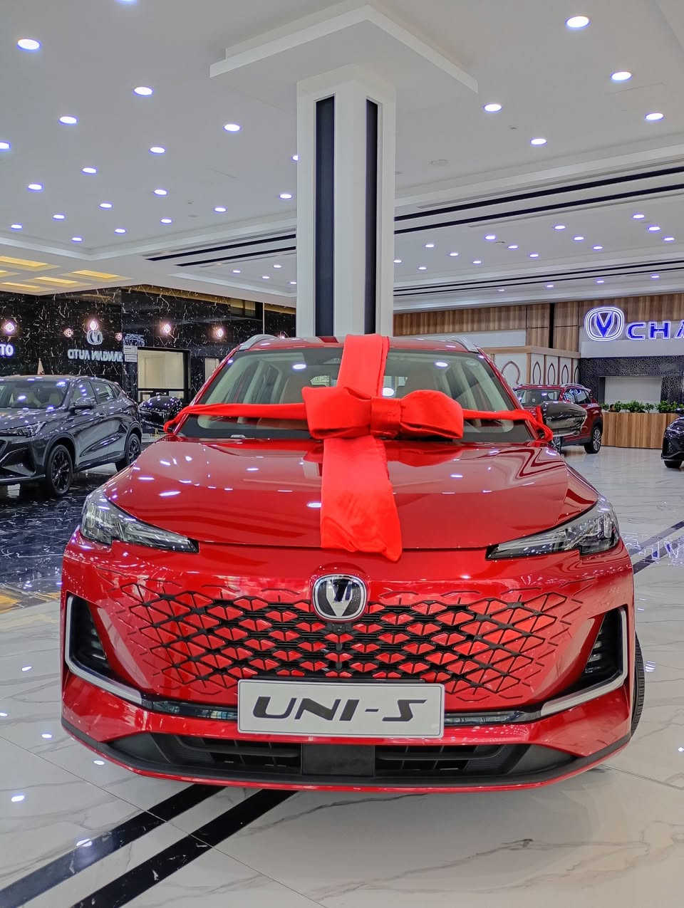 بهالعيد ...الهدية 🎁💖
سيارة شانجان خليها وفرح اللي تحبه بيها 🚗✨

للمزيد من المعلومات يرجى التواصل مع مستشارة مبيعات 
*********** 📱🚘🥰
او زورونا في أقرب صالة عرض لسيارات شانجان في محافظتك.
