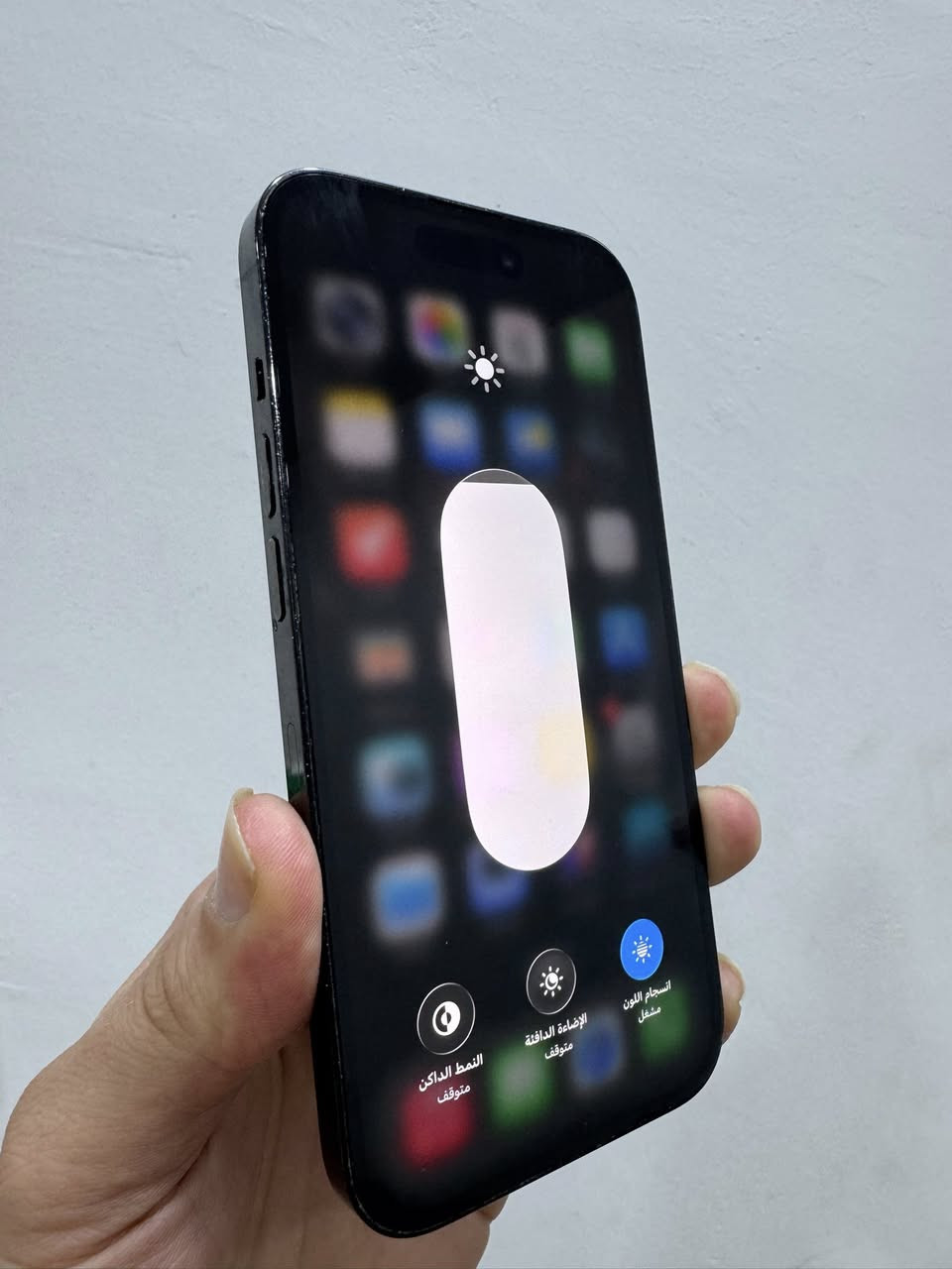 ‏iPhone 14 Pro فقط ذاكرة 128 البطارية 70 السعر 450 اتصال *********** خاص مغلق
