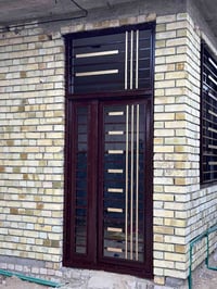 صبغ شبابيك • قبل وبعد • كربلاء