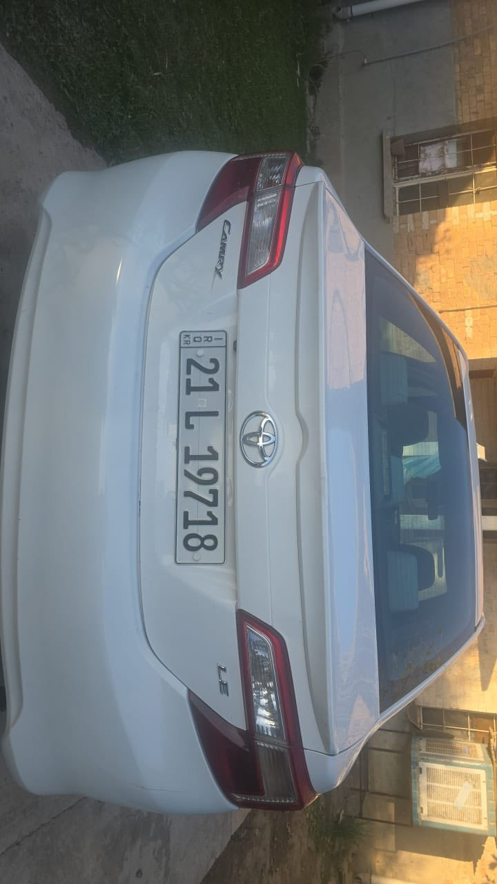 كامري موديل 2014 رقم سليمانيه محدثه سنويه 2030 هزه جديده تحويل مباشر صاحبه موجود بيه صبع 3قطع سعره 138 يرهم مراوس سياره عاليه السياره موجوده منطقة عرفه موبايل ***********
