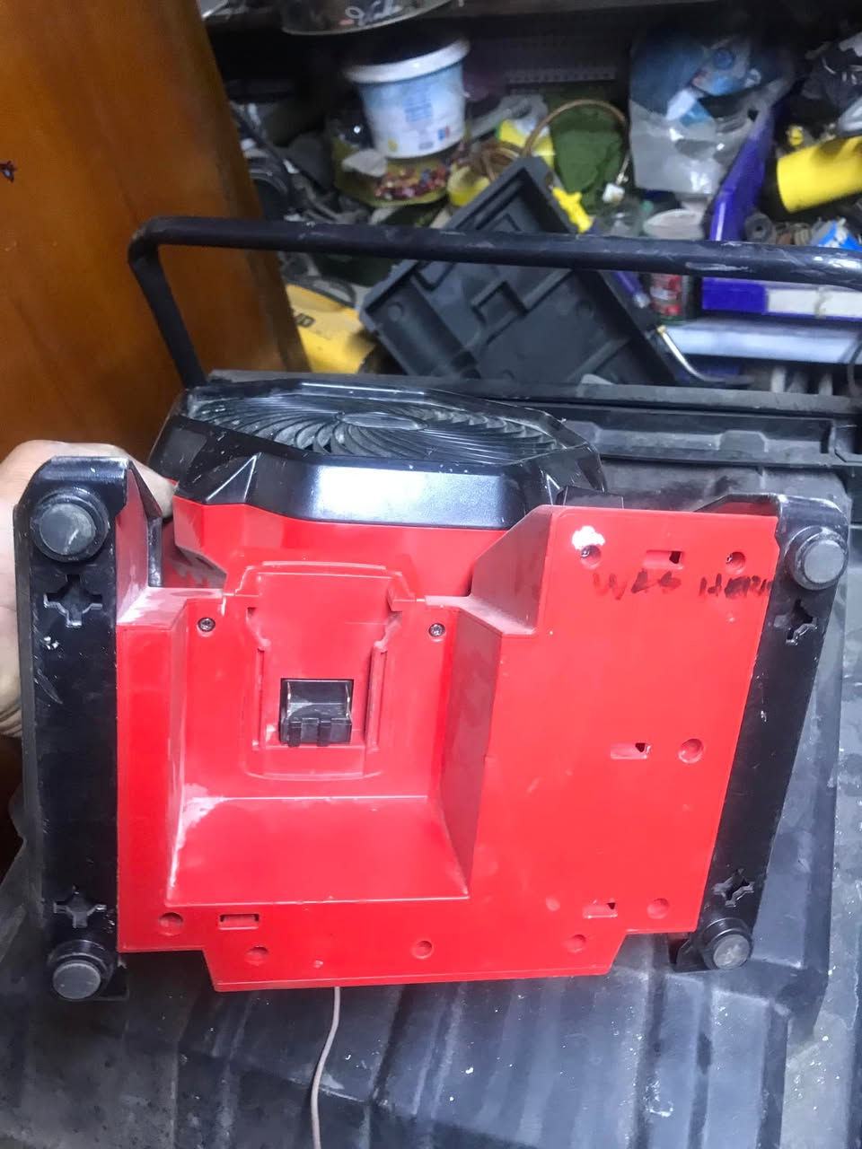 تحياتي للجميع 
مروحه شحن ميلوكي  عاطله   ماطور  وكارت  ابيعهه هيج  مجود  كفر  25 الف


**إذا كنت صاحب هذا الإعلان وتريد حذفه لأي سبب، رجاءا أرسل رسالة إلى الدعم الفني**