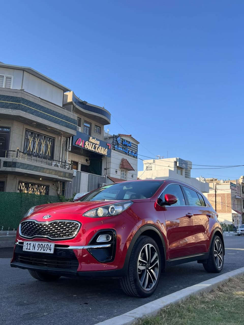 سلام عليكم سبورتج ٢٠٢٠ خليجي كامله بدون نقص تخم تاير باتري حديد كير مكينه تبريد ثلج رقم بغداد بسمي مكينه ٢٠٠٠ دوش نص فول السياره شاشه كامره  تبريد قطعتين حساس امامي خلفي مود درايفمري شفط تحكمات فول مكفوله من الصبغ السعر ١٩٦$ وبيه مجال بسيط مكان السياره بغداد المنصور 
***********
