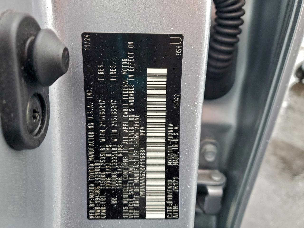 🚨 تنويه مهم
هذه السيارة معروضة بالمزاد الأمريكي 🇺🇸
والمزايدة والشراء تتم عن طريق شركة الماسة 🇮🇶
───────────────
📅 تاريخ المزاد: 
الخميس: 8/1/2026
💰 السعر: يتحدد في المزاد 
2024 TOYOTA COROLLA CROSS L
⚠️ الضرر المسجّل : أمامي
📊 الممشى: 10,543 mi  
🛠️ المحرك: 4/ 2,0 
───────────────
✨ ليش تختار شركة الماسة 
💸 أجور الحوالة علينا!
📝 عمولة الشركة 200💸
📍 نظام تتبع مباشر: تشوف سيارتك لحظة بلحظة
🚛 تخليص كامل عن طريق الشركة بضمان
───────────────
📞 للتواصل:
📲***********
📍 موقع: بغداد اليرموك شارع جامع الشواف مقابل مركز الشرطة
