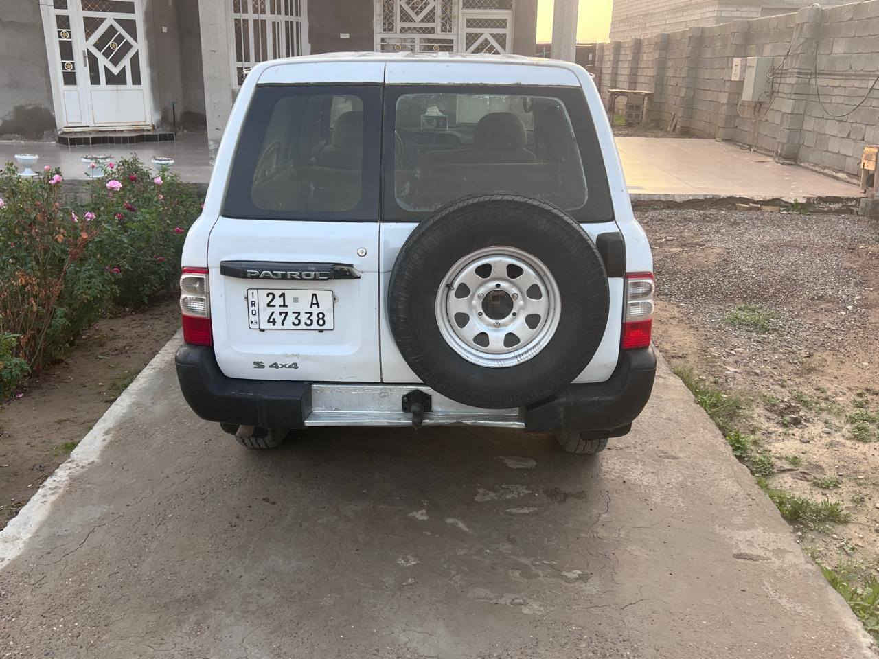 نيسان باترول سلك
للبيع نيسان باترول 2002 عادي 
كير محرك كهربائيات كلها شغالة و 100/100 
السيارة محركها نضيف ونشط
تخم تايرات جدد
فيتبم بانزين جديد 
السعر خاص
 للمراسلة عل واتس اب 
علا هذا الرقم
+964 771 342 4772
او الاتصال على هذا الرقم
‏‪***********‬‏
