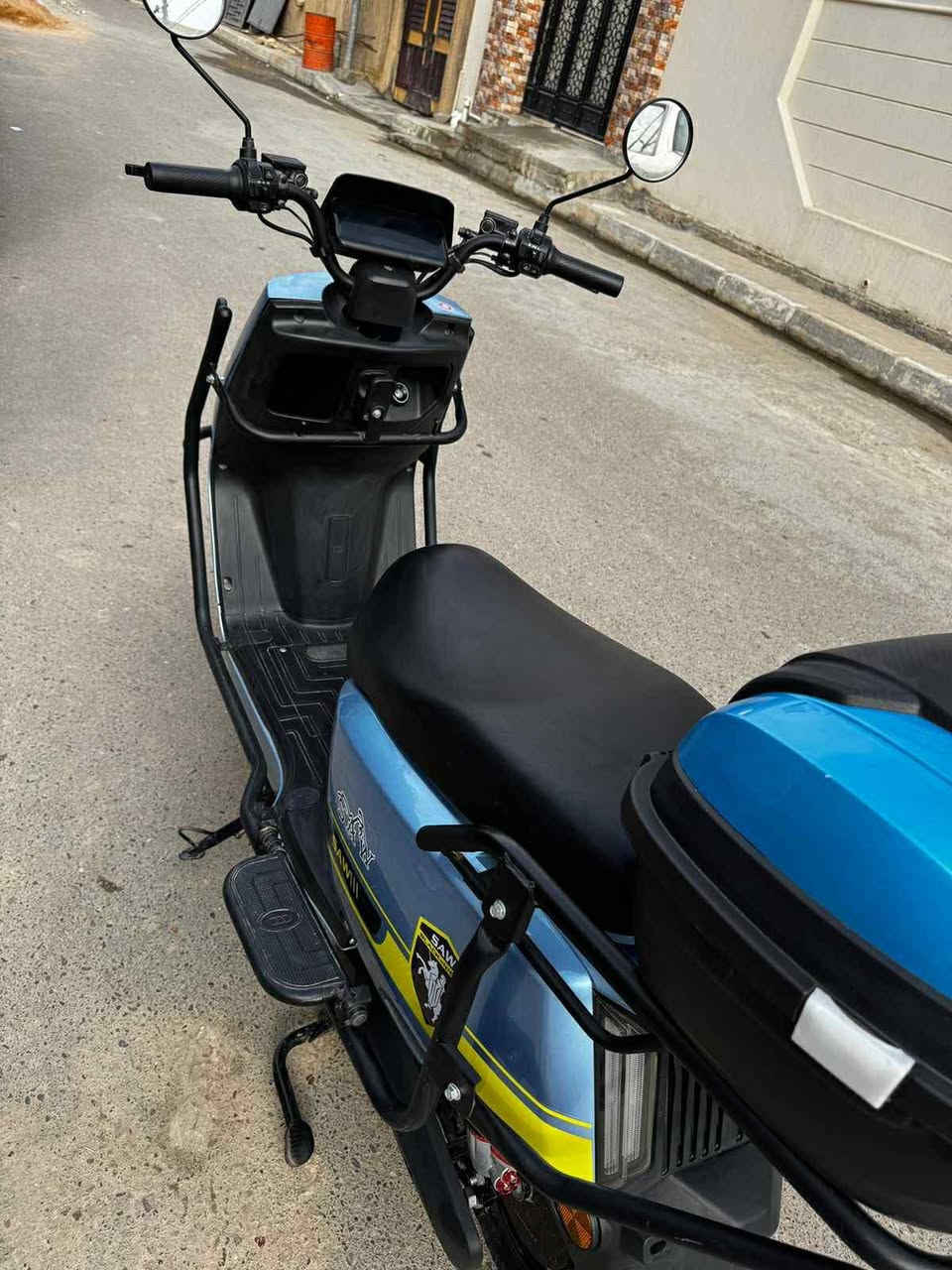 دراجه سكنس البيع صارلي شهران ماخذه بطارية يقرن عشره المكان الفلوجه التوصل على الرقم***********
